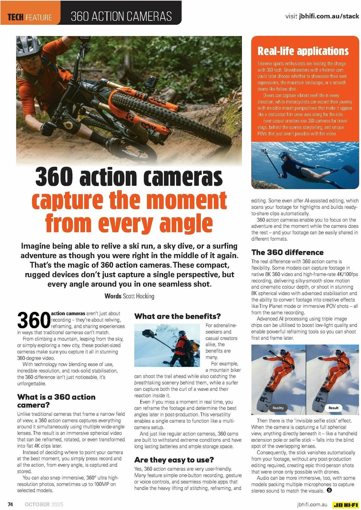 JB Hi-Fi Magazine October Catalogues from 1 October