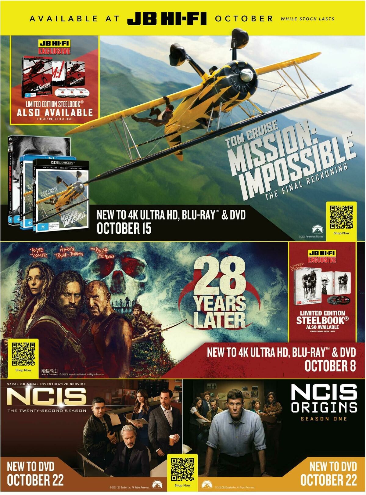 JB Hi-Fi Magazine October Catalogues from 1 October