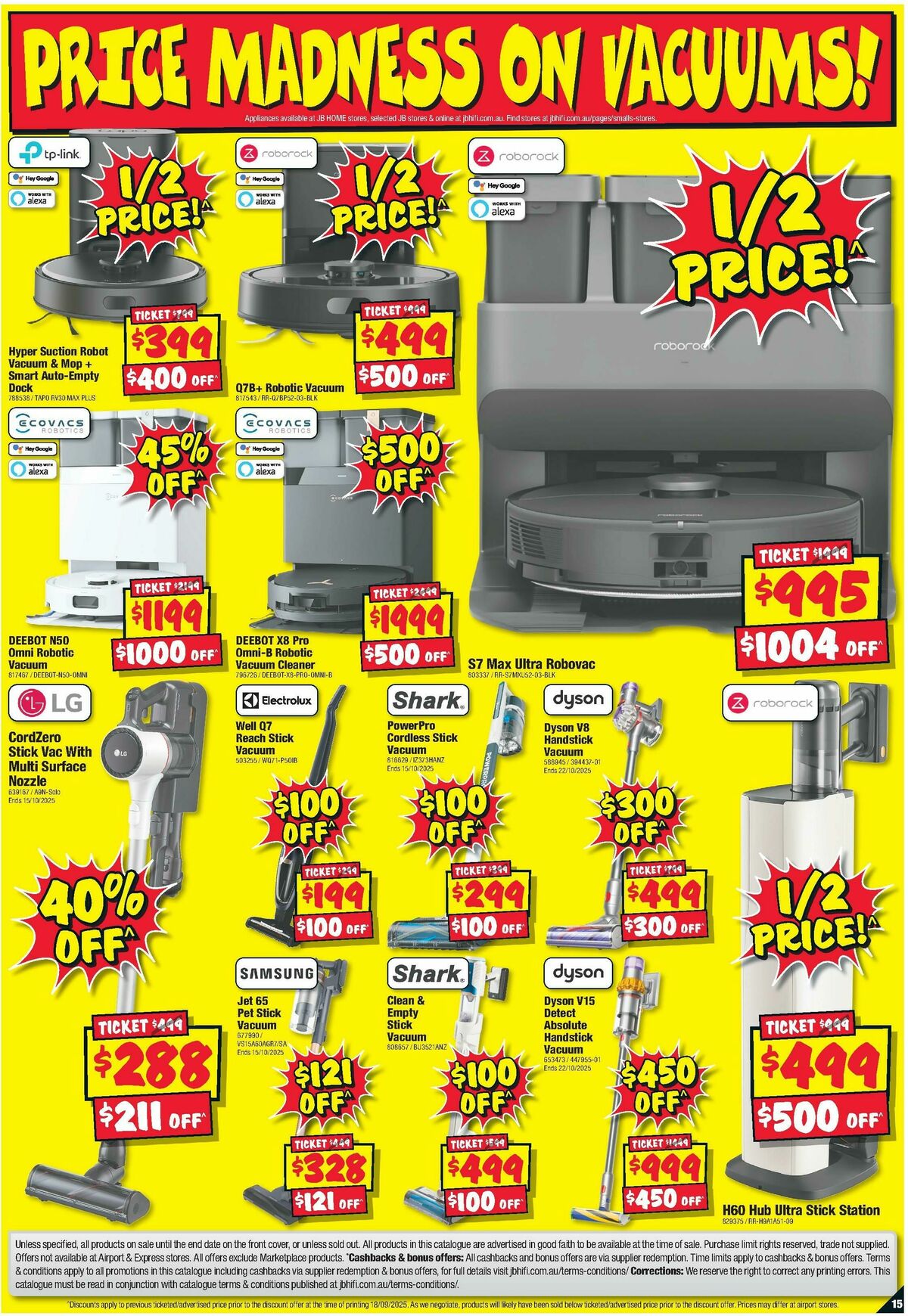 JB Hi-Fi Catalogues from 1 October