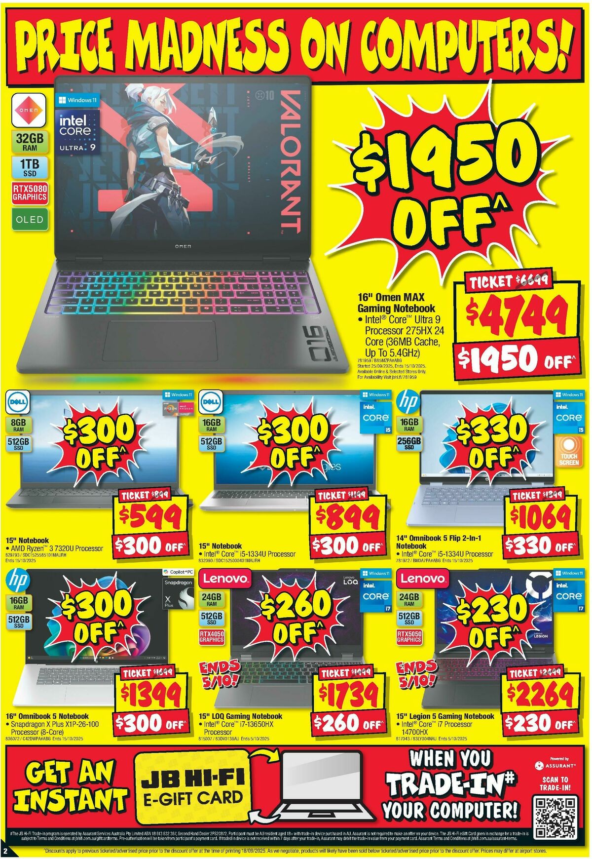 JB Hi-Fi Catalogues from 1 October