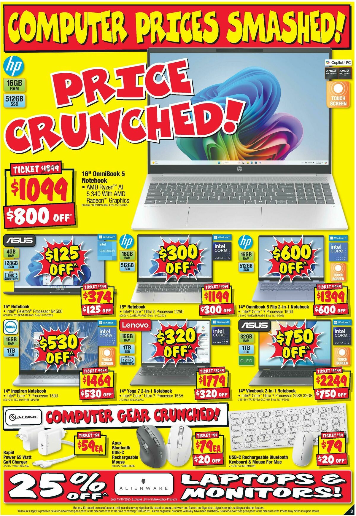 JB Hi-Fi Catalogues from 1 October