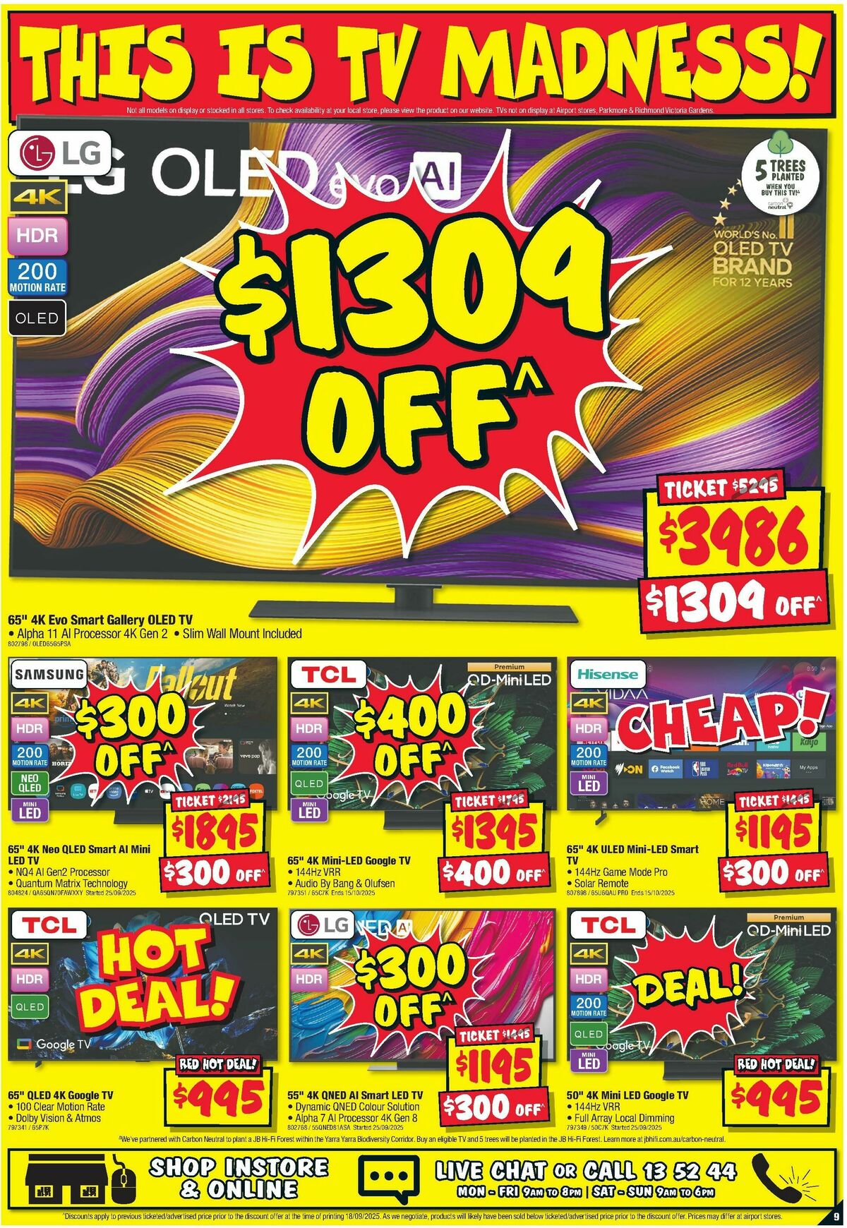 JB Hi-Fi Catalogues from 1 October