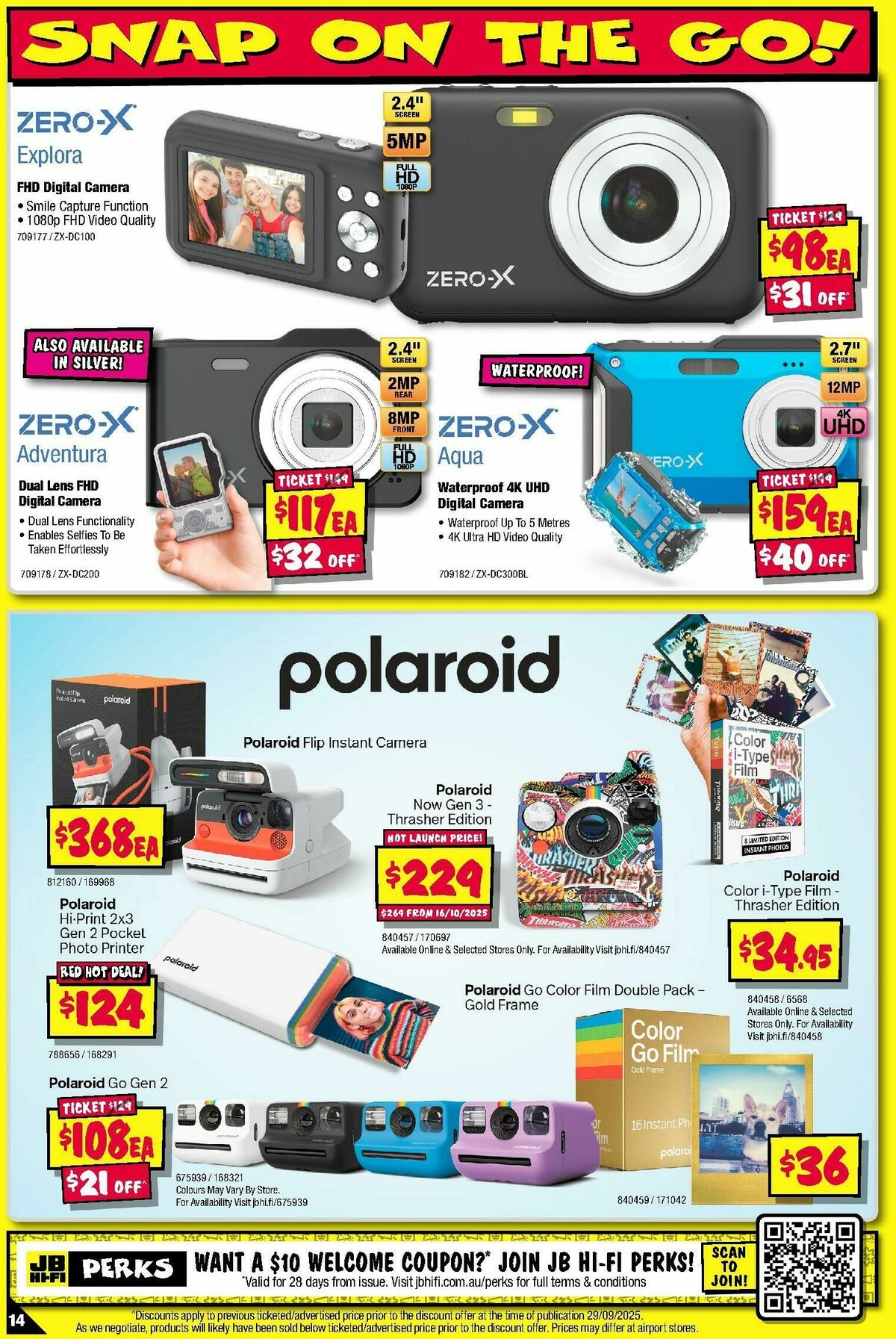 JB Hi-Fi Camera Bonanza! Catalogues from 1 October