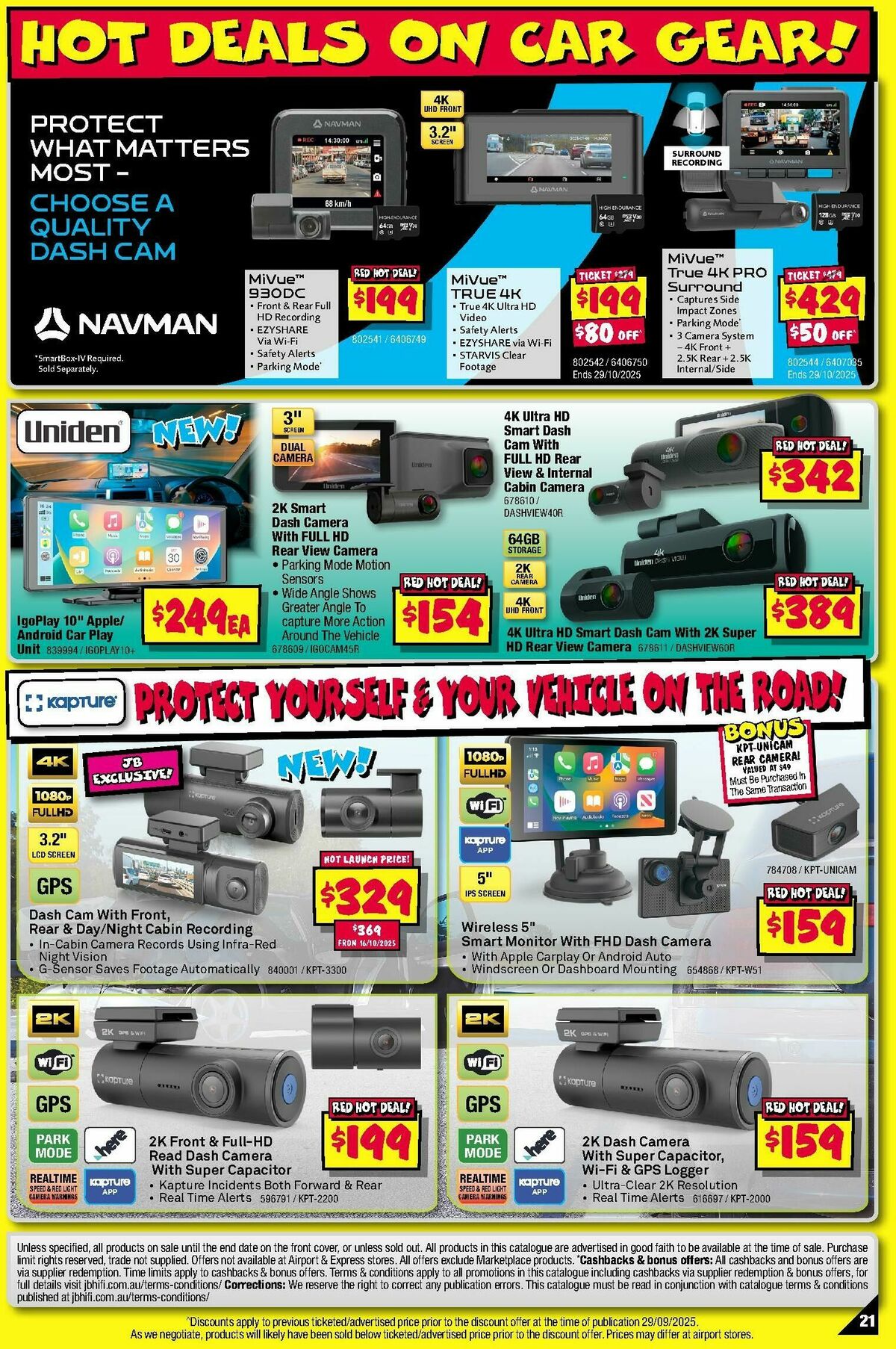 JB Hi-Fi Camera Bonanza! Catalogues from 1 October