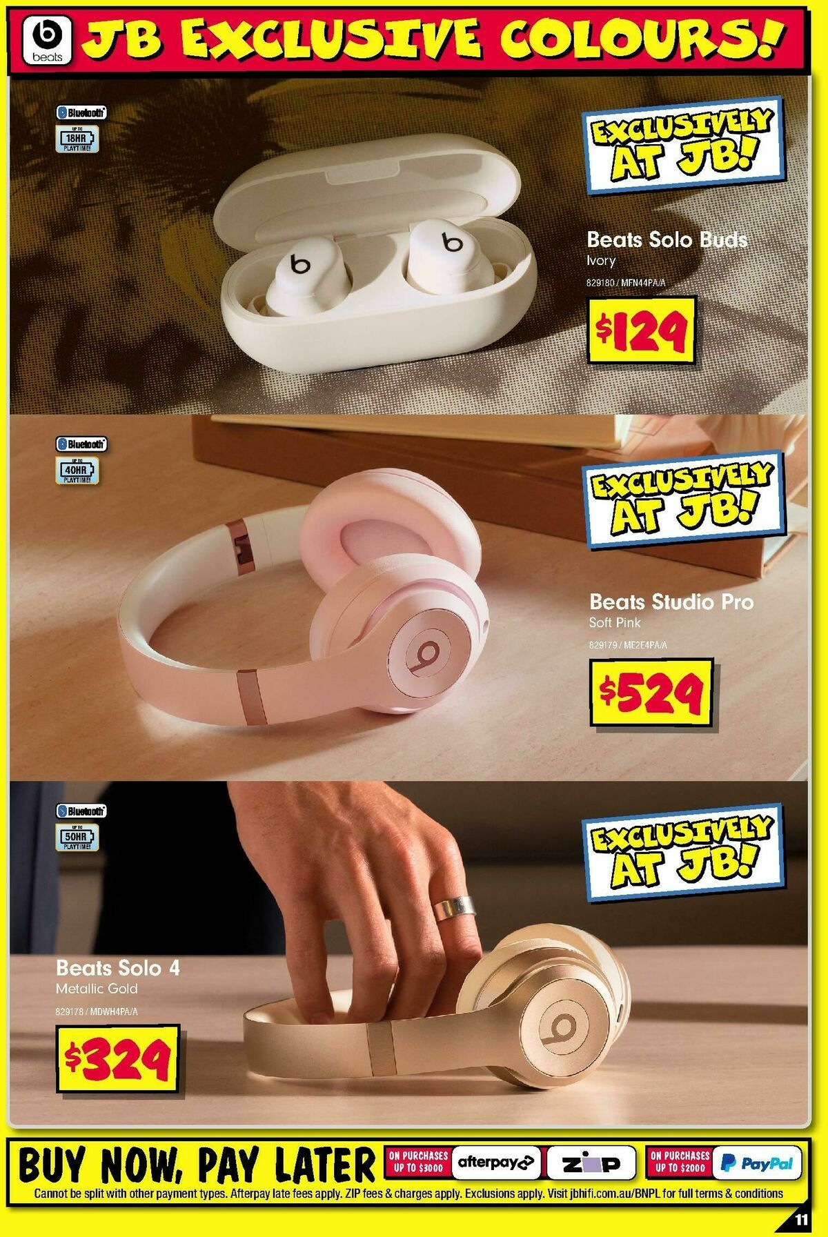 JB Hi-Fi The Big Sound Sale! Catalogues from 1 October