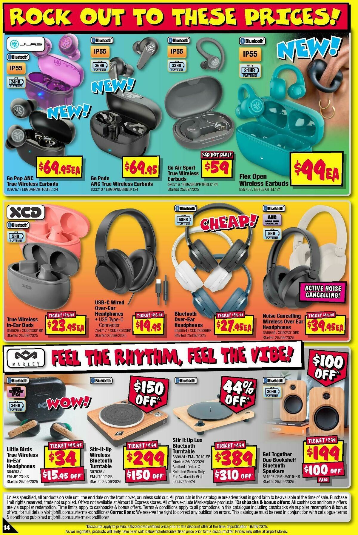 JB Hi-Fi The Big Sound Sale! Catalogues from 1 October