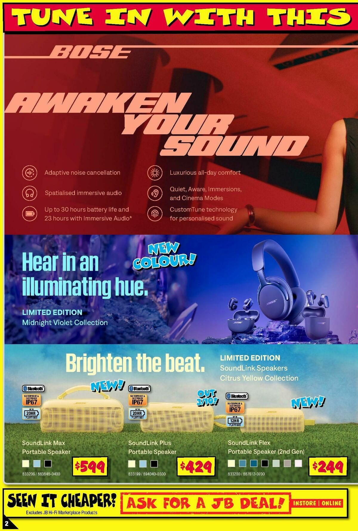 JB Hi-Fi The Big Sound Sale! Catalogues from 1 October