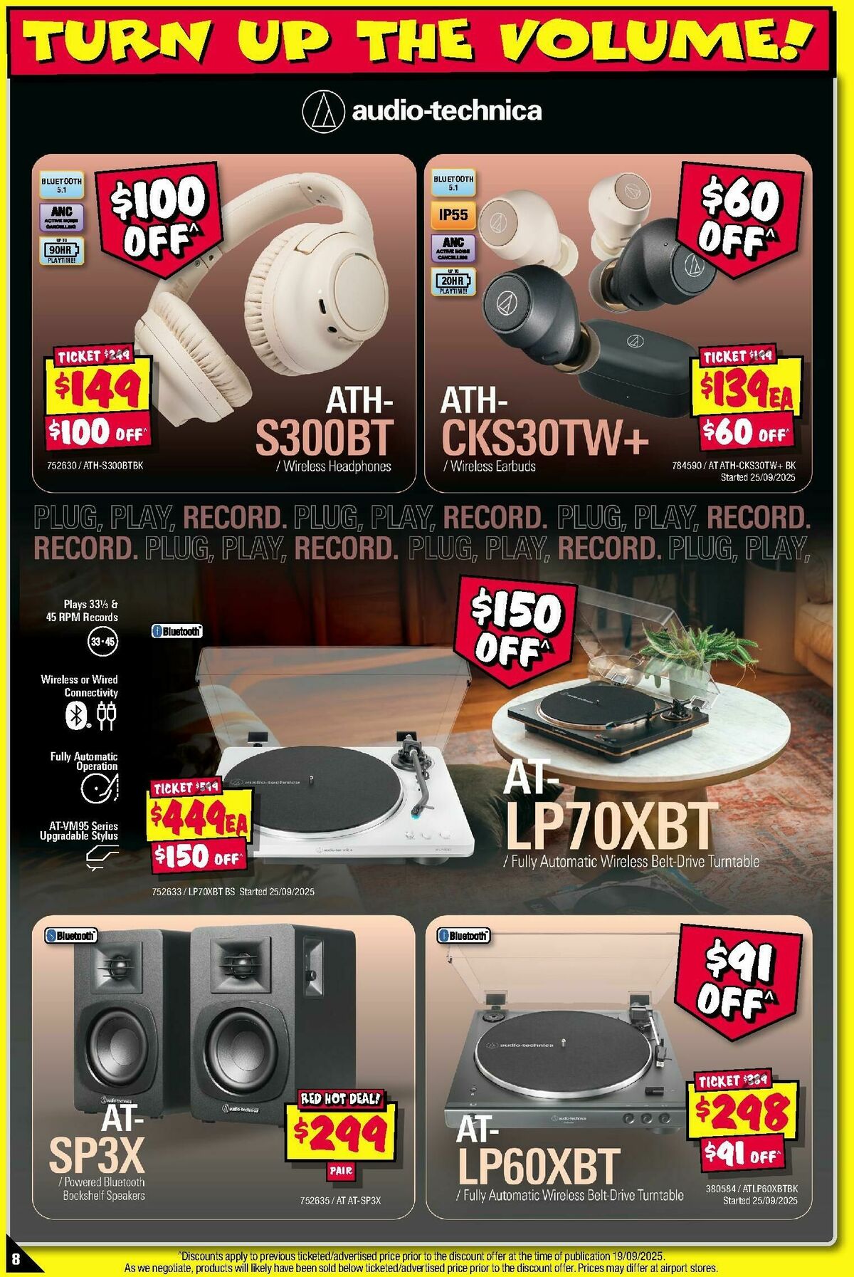 JB Hi-Fi The Big Sound Sale! Catalogues from 1 October