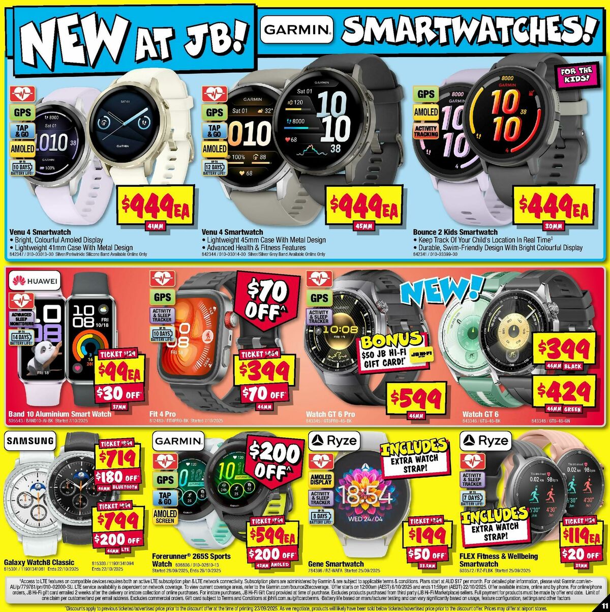 JB Hi-Fi Catalogues from 9 October