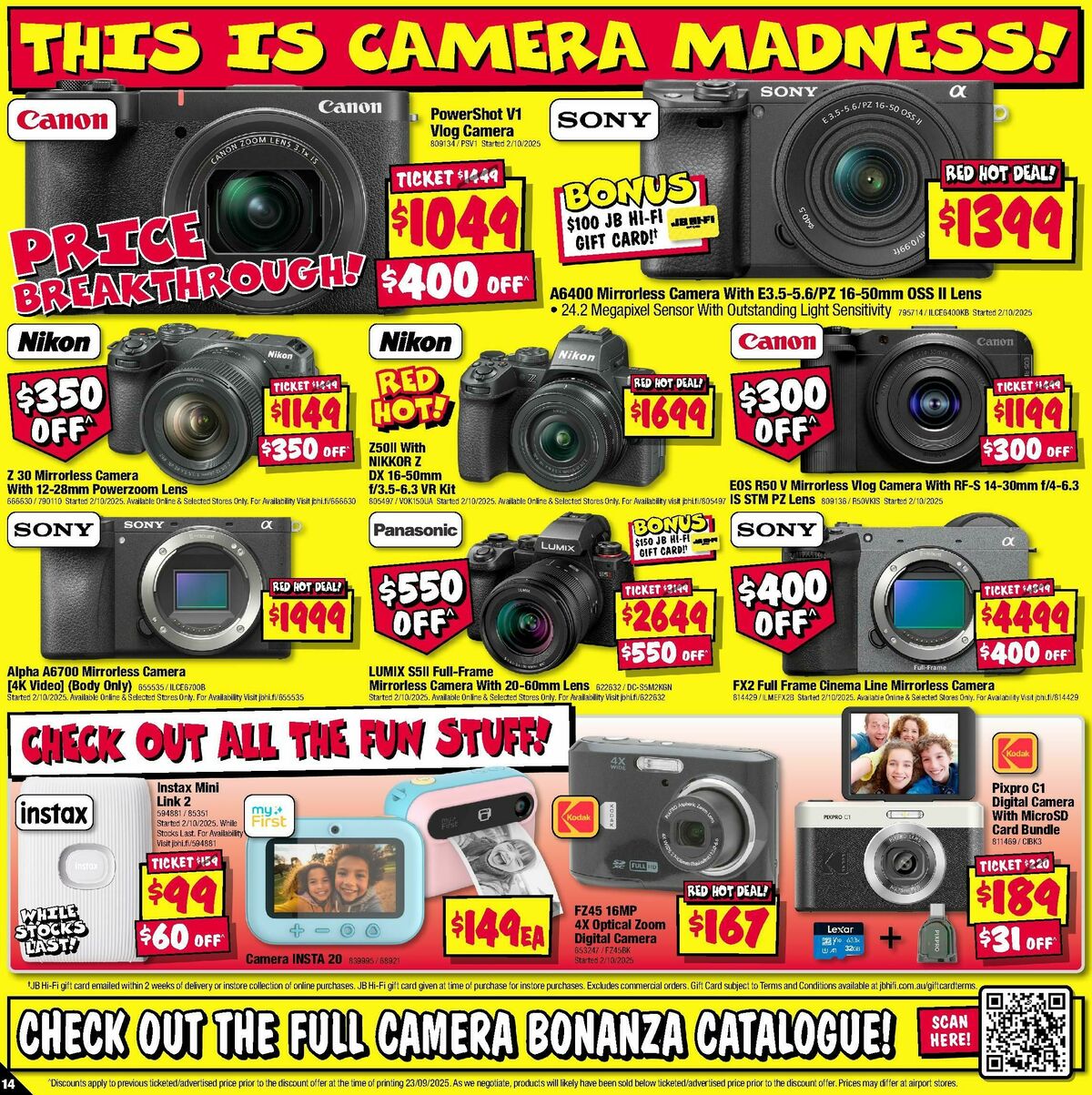 JB Hi-Fi Catalogues from 9 October