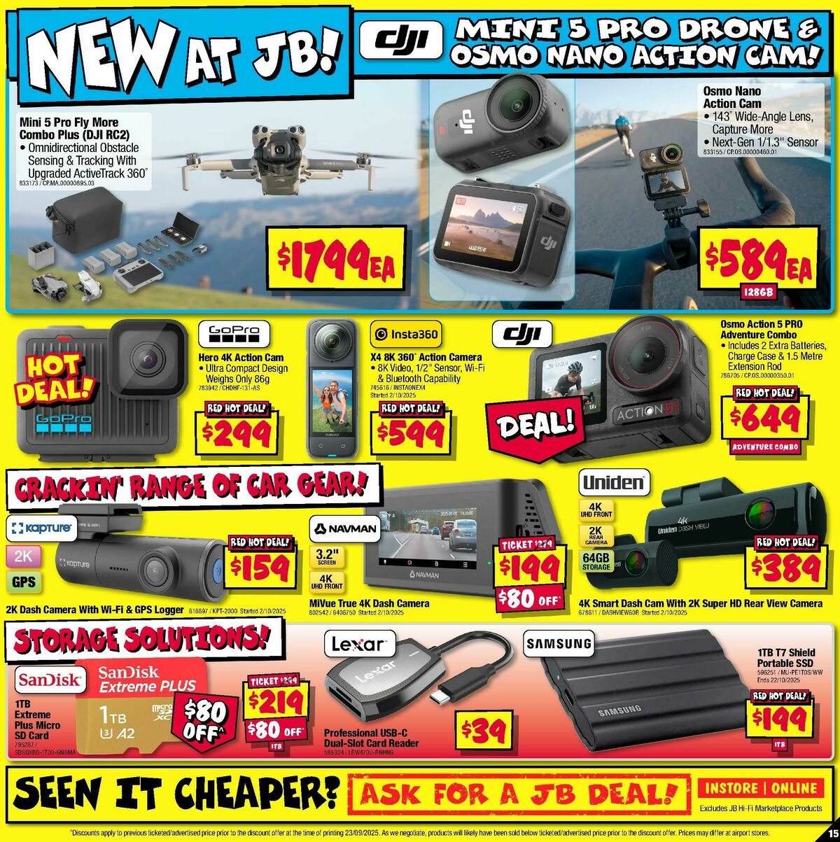 JB Hi-Fi Catalogues from 9 October