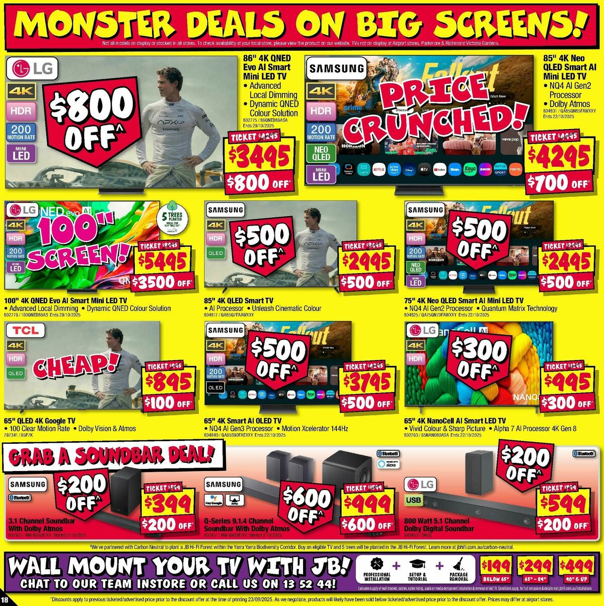 JB Hi-Fi Catalogues from 9 October