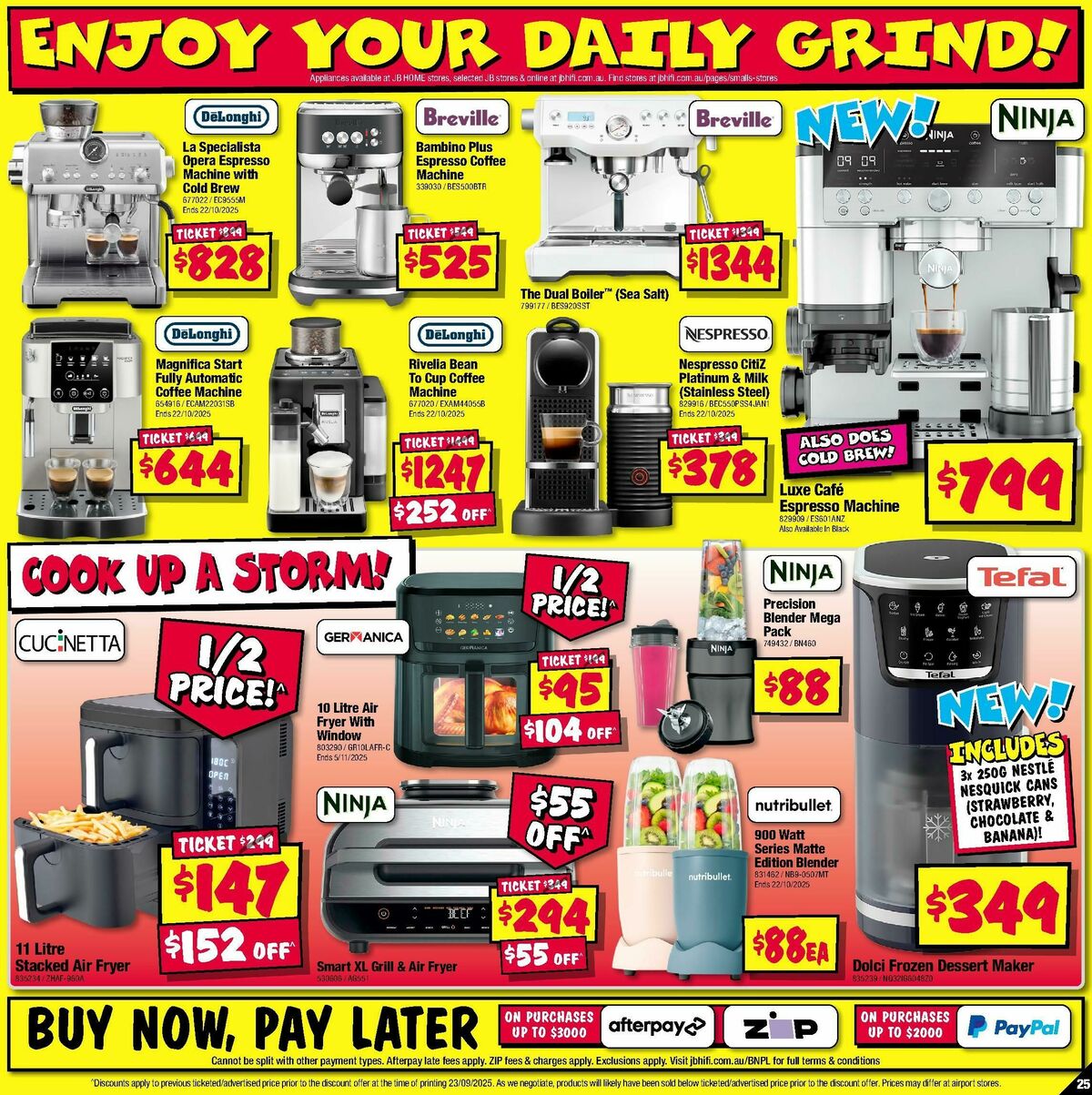 JB Hi-Fi Catalogues from 9 October