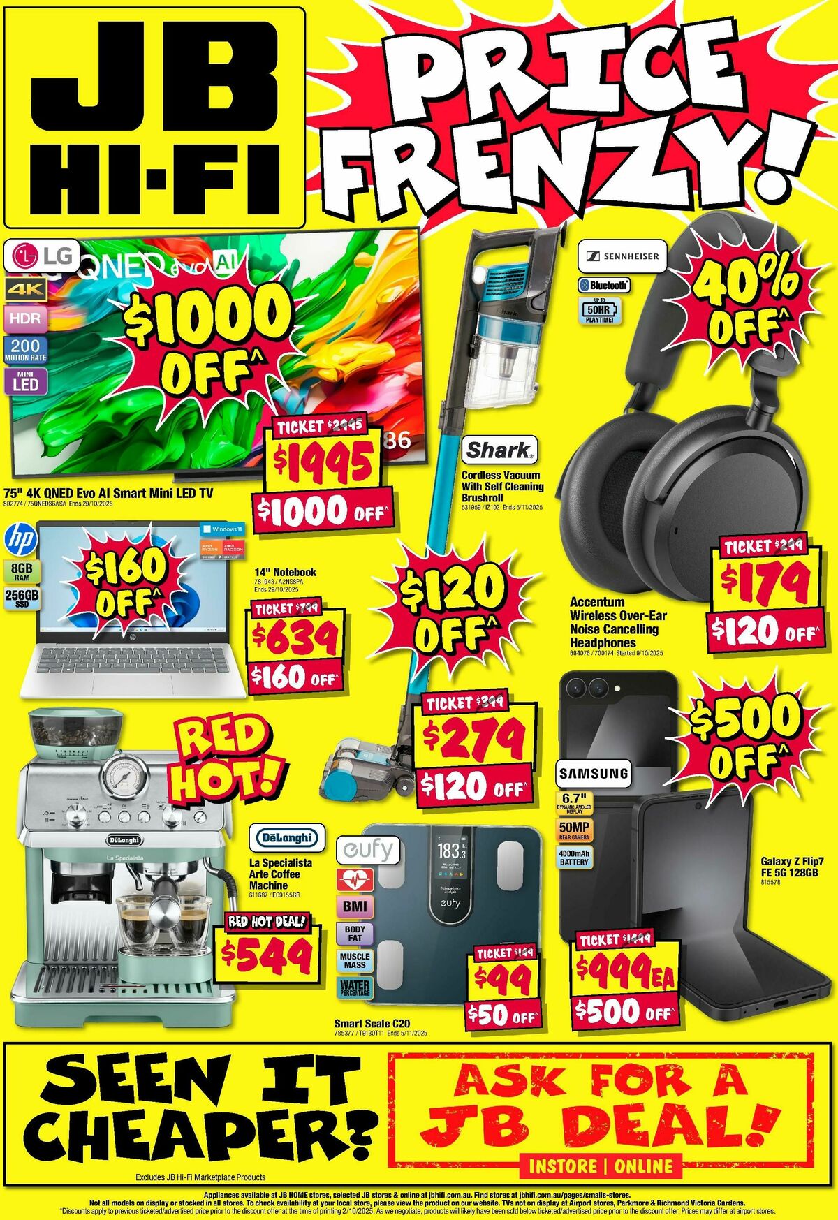 JB Hi-Fi Catalogues from 16 October