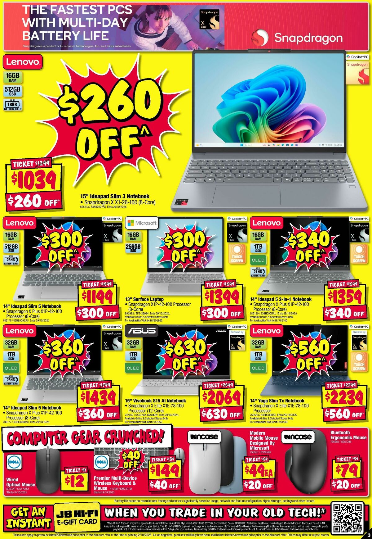 JB Hi-Fi Catalogues from 16 October