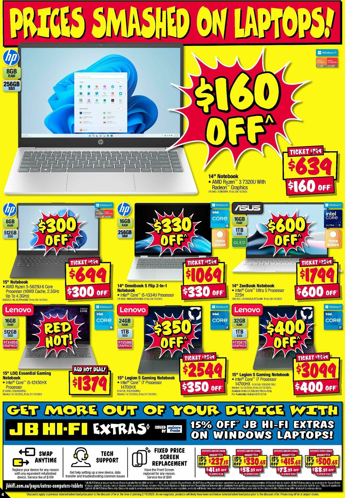 JB Hi-Fi Catalogues from 16 October