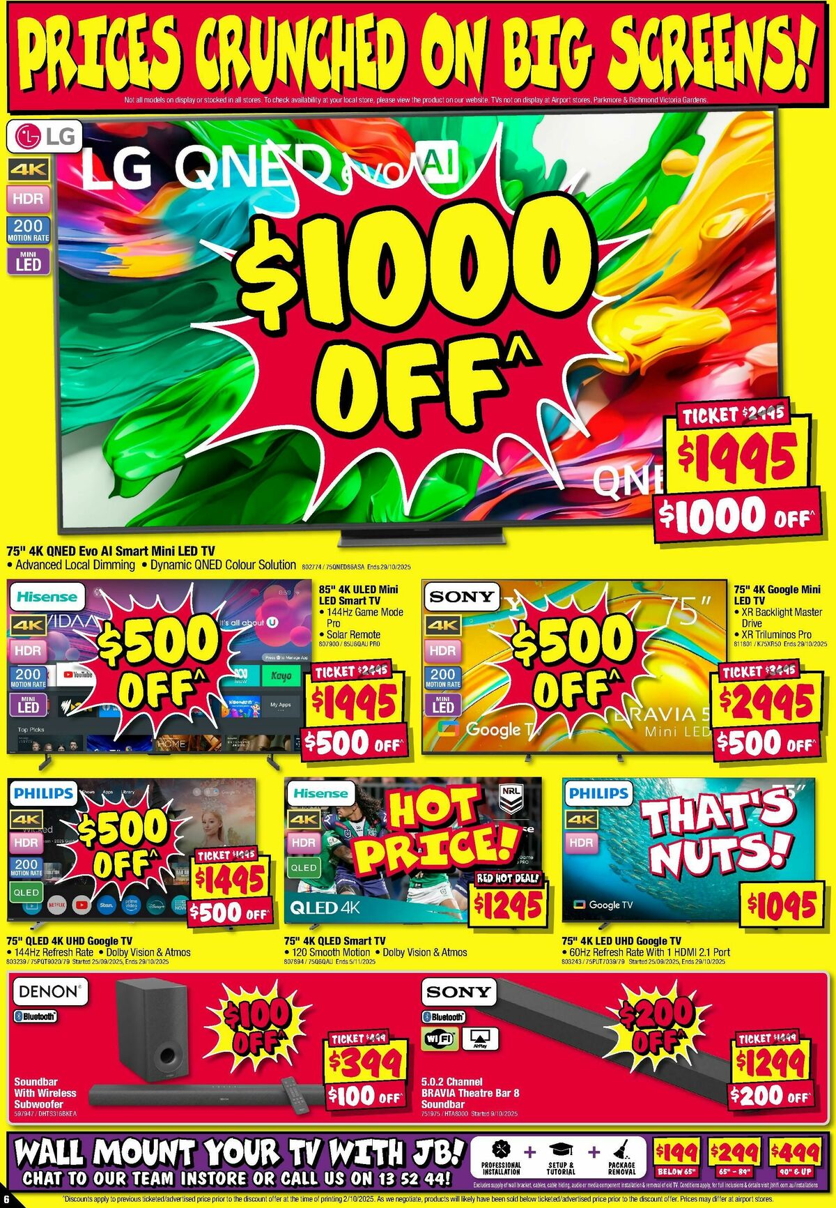 JB Hi-Fi Catalogues from 16 October