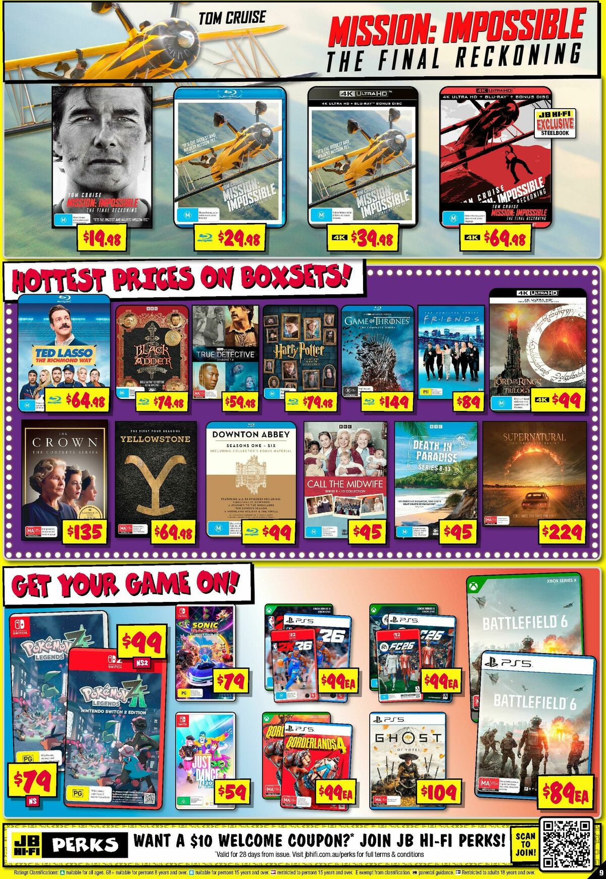 JB Hi-Fi Catalogues from 16 October