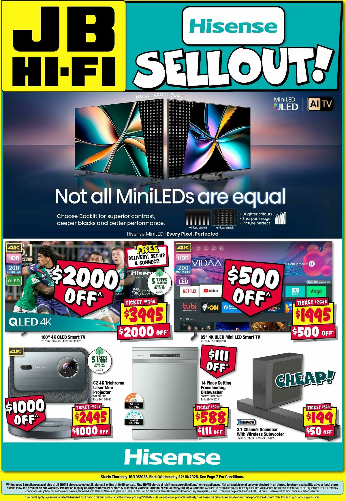 JB Hi-Fi Catalogues from 16 October
