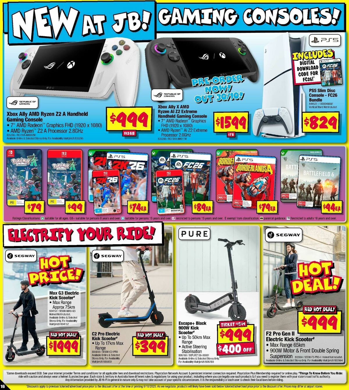 JB Hi-Fi Catalogues from 23 October