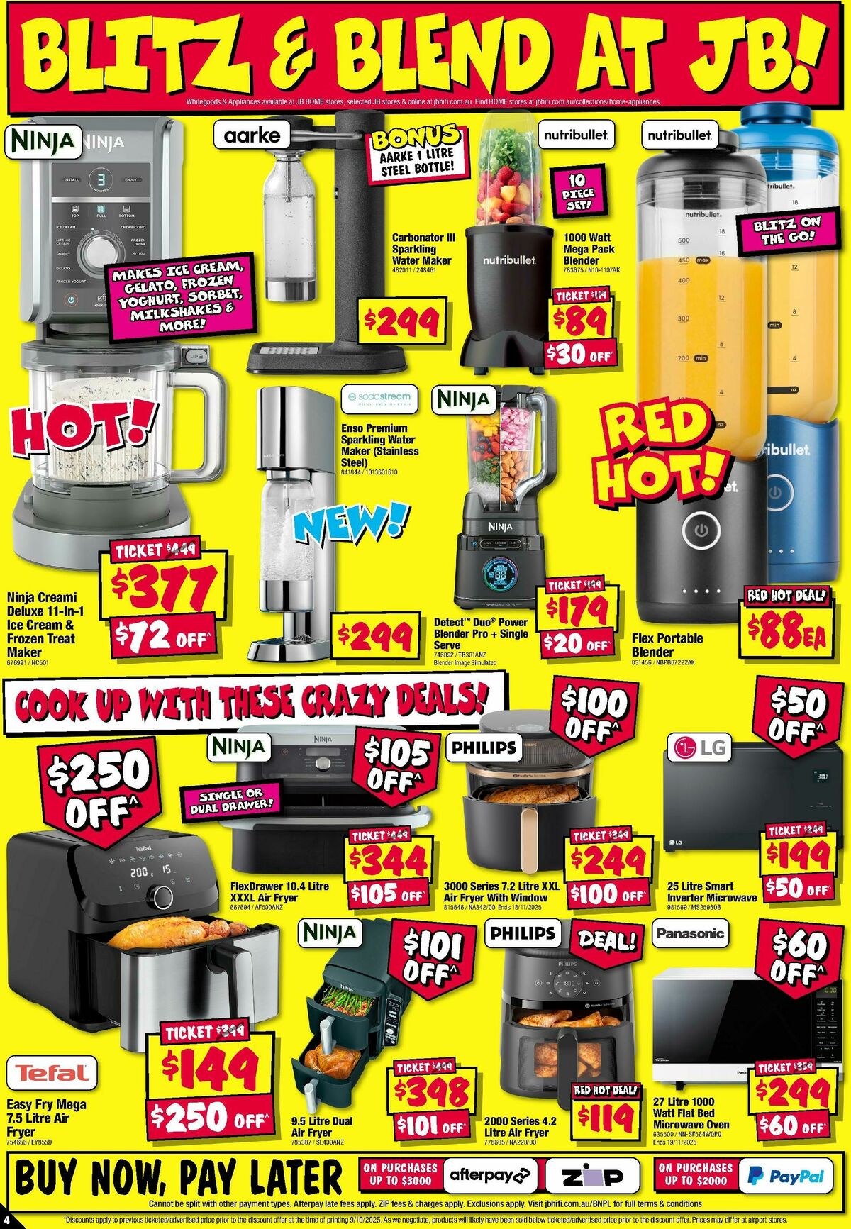 JB Hi-Fi Home Appliance Sellout Catalogues from 23 October