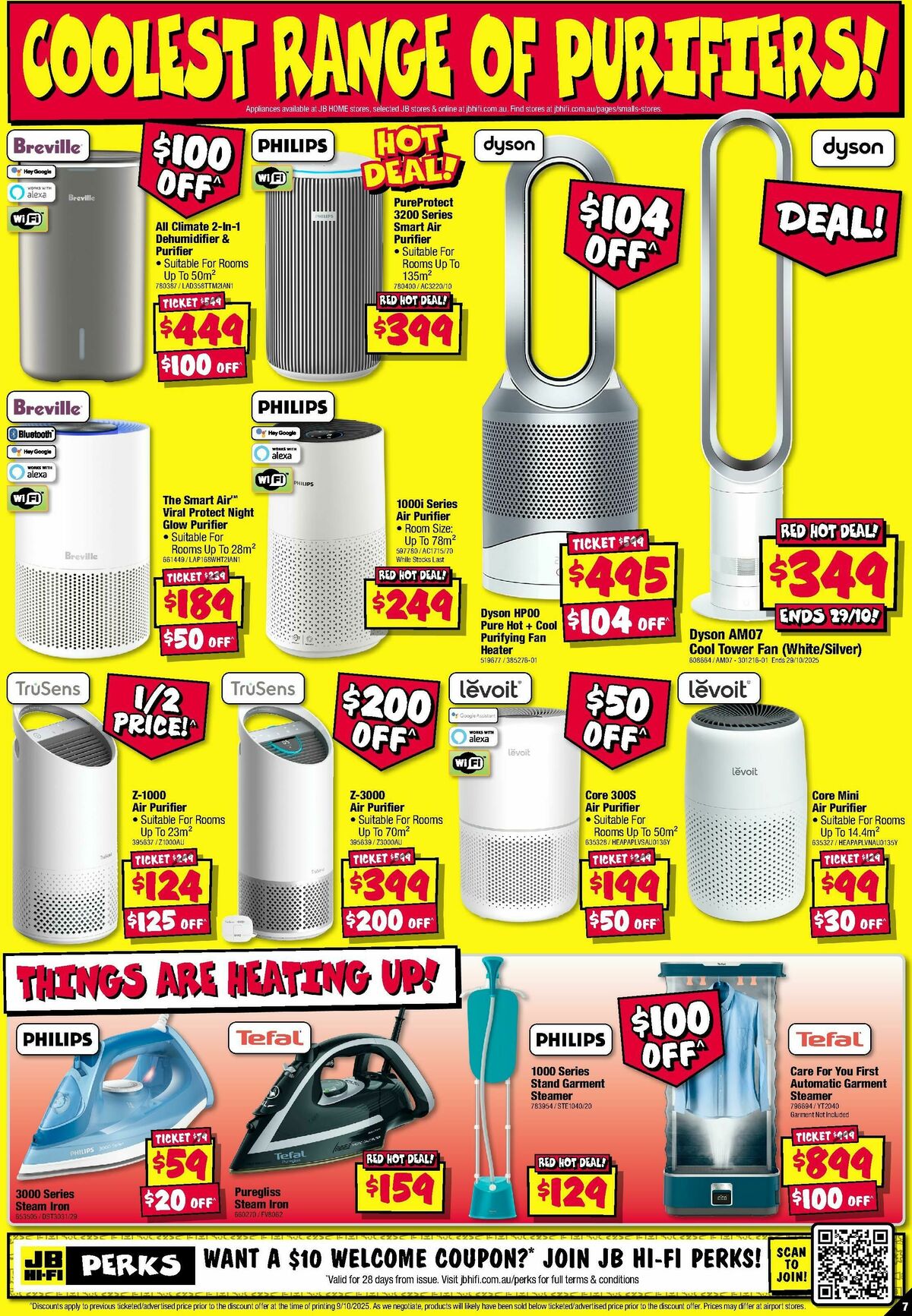 JB Hi-Fi Home Appliance Sellout Catalogues from 23 October