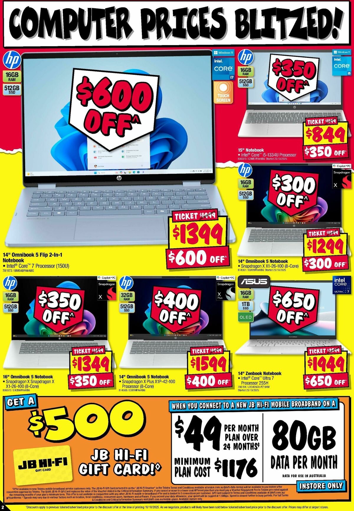 JB Hi-Fi Catalogues from 30 October