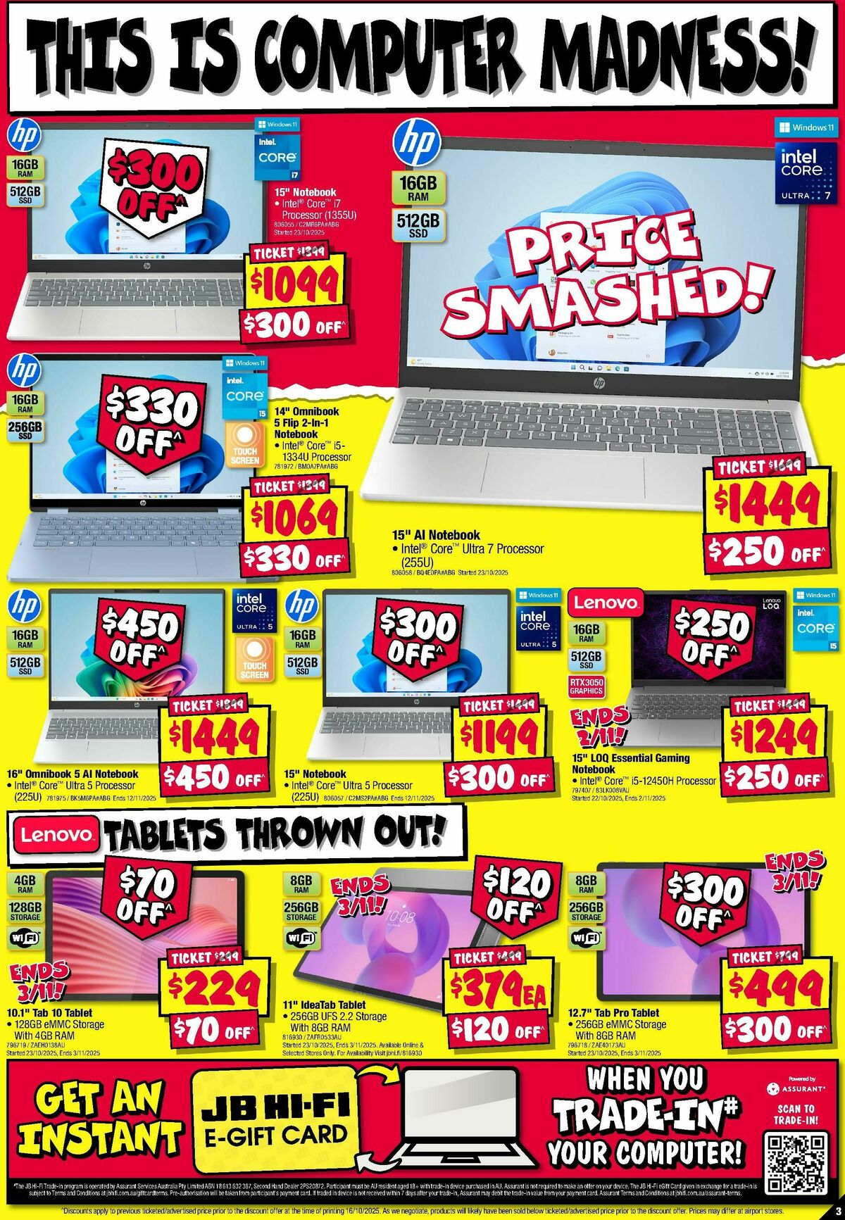 JB Hi-Fi Catalogues from 30 October