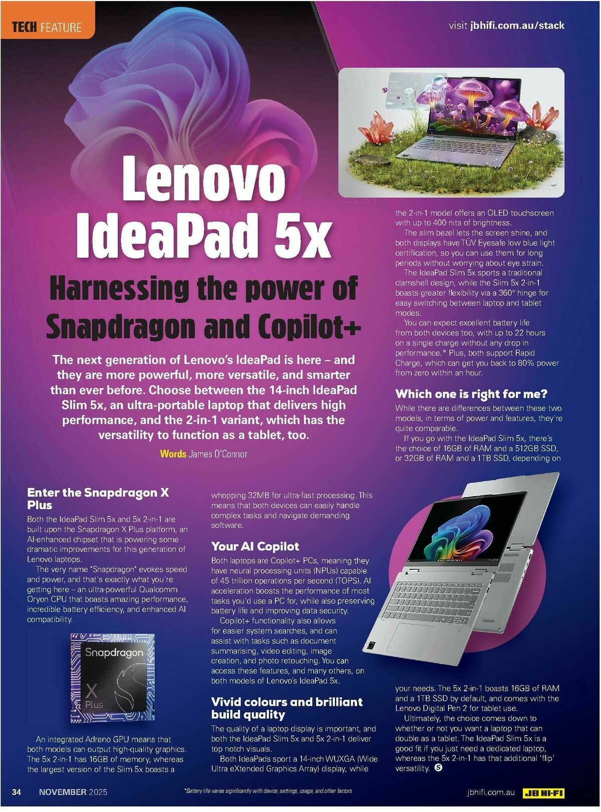 JB Hi-Fi Magazine October Catalogues from 1 November