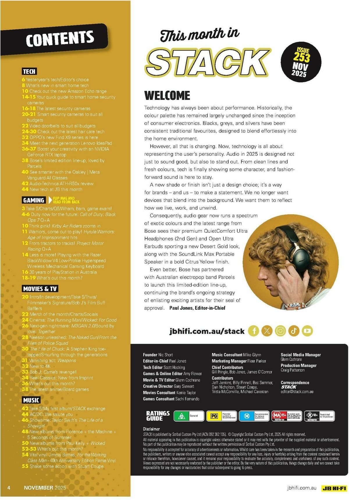 JB Hi-Fi Magazine October Catalogues from 1 November