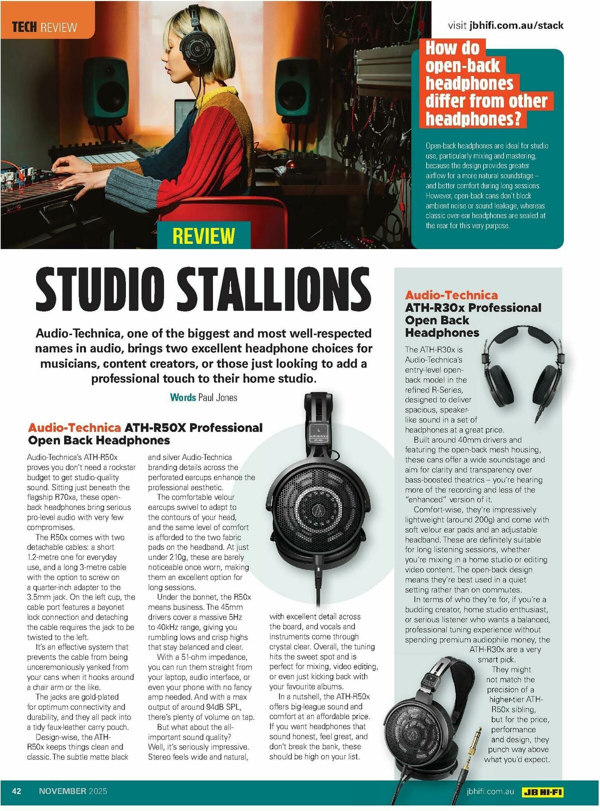 JB Hi-Fi Magazine October Catalogues from 1 November