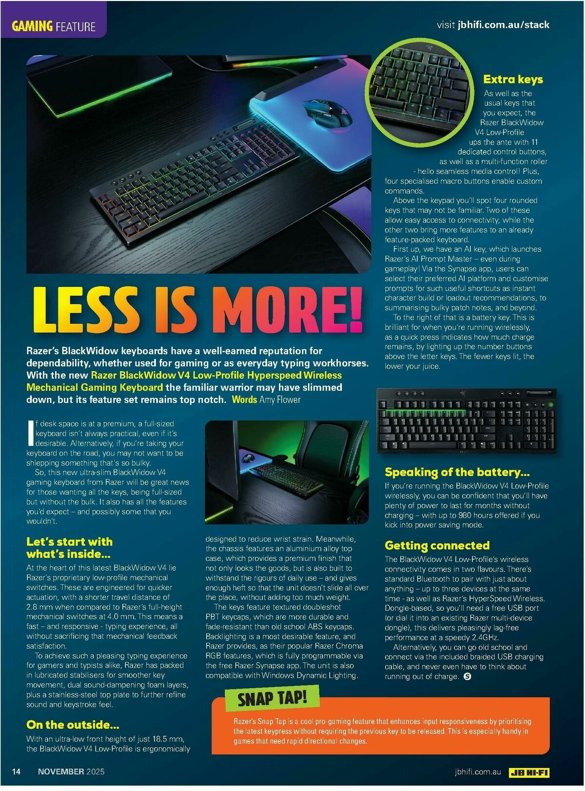 JB Hi-Fi Magazine October Catalogues from 1 November