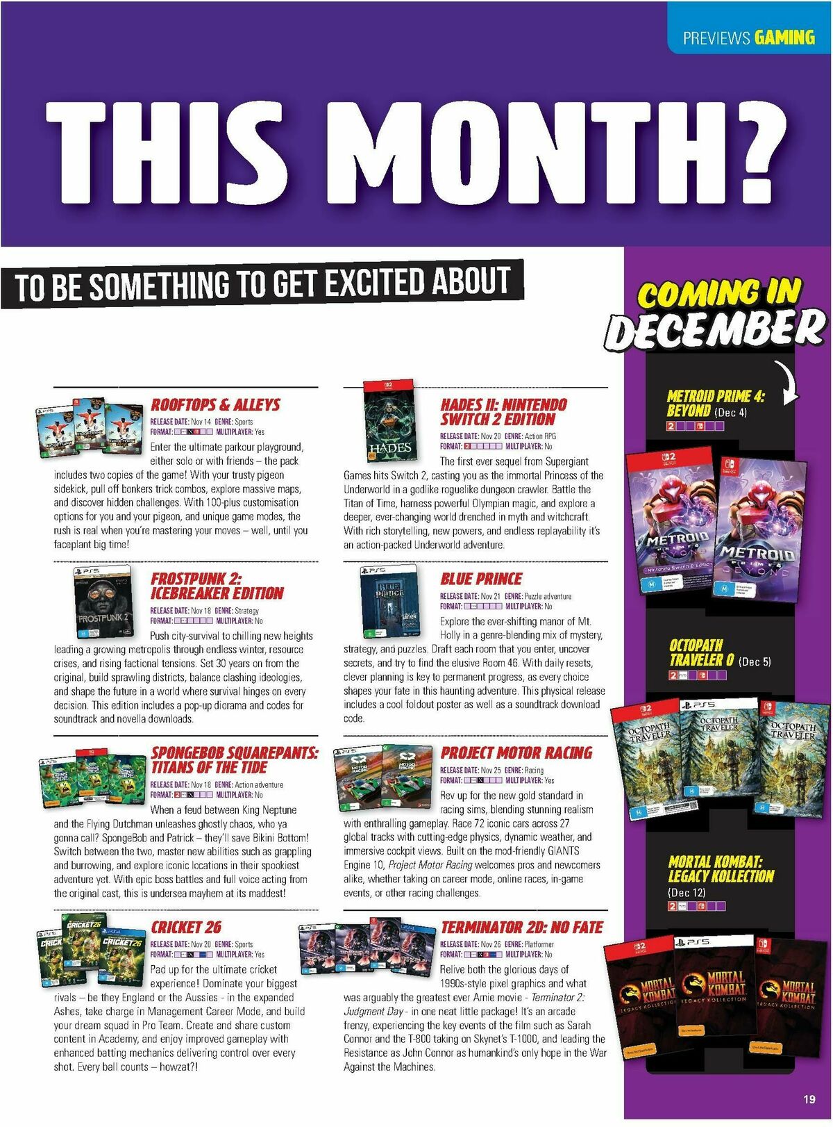 JB Hi-Fi Magazine October Catalogues from 1 November