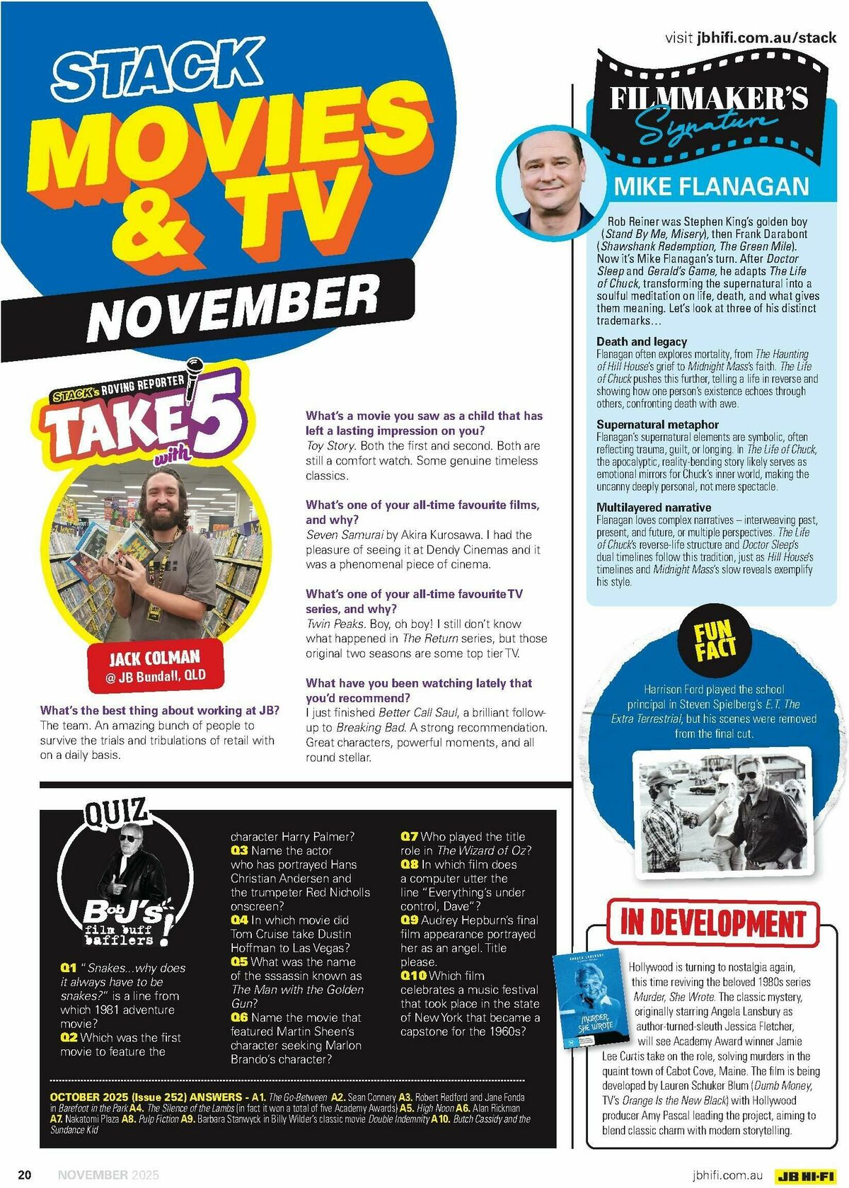 JB Hi-Fi Magazine October Catalogues from 1 November