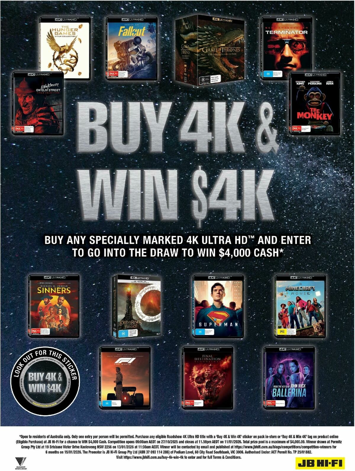 JB Hi-Fi Magazine October Catalogues from 1 November