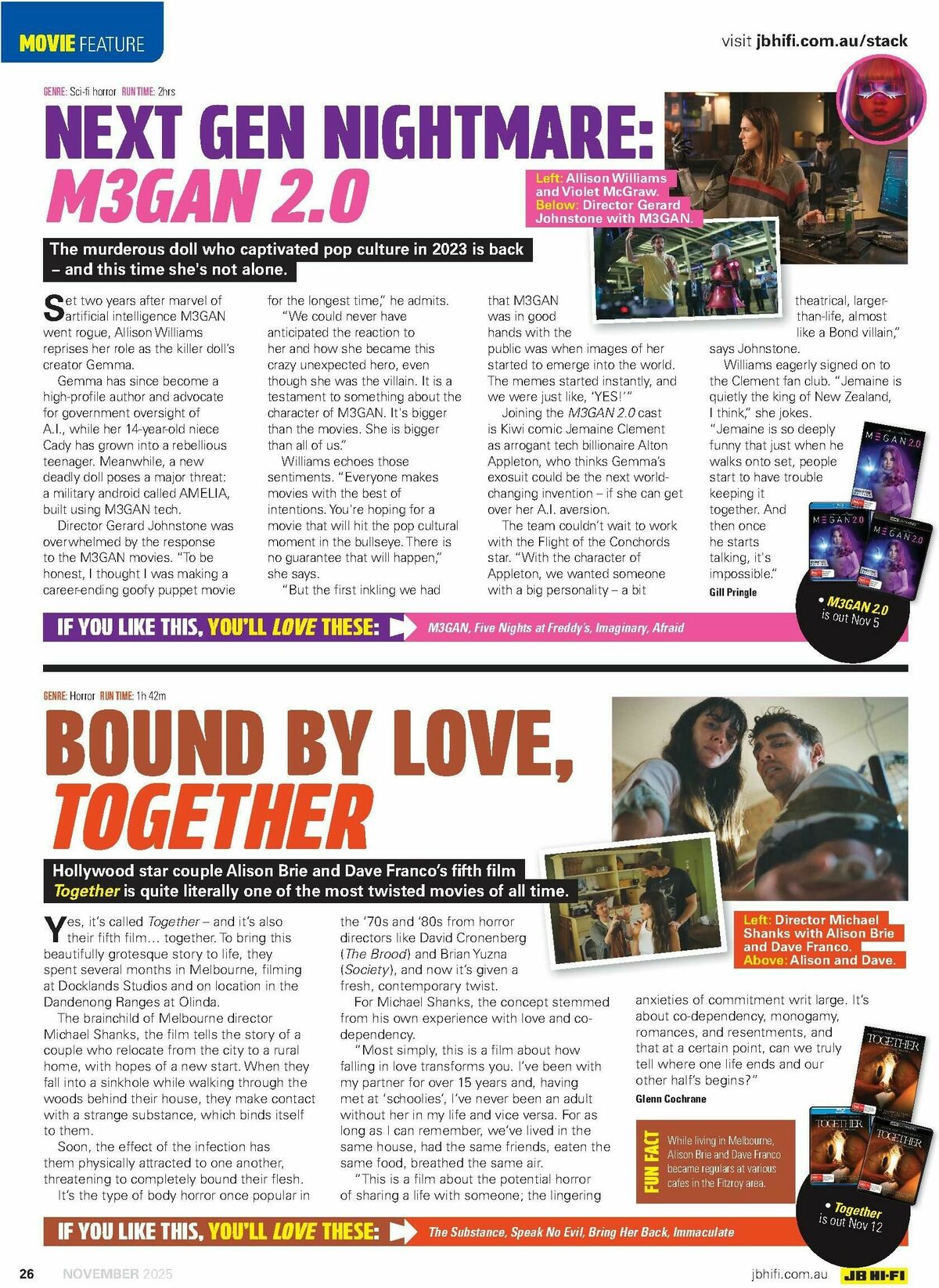 JB Hi-Fi Magazine October Catalogues from 1 November
