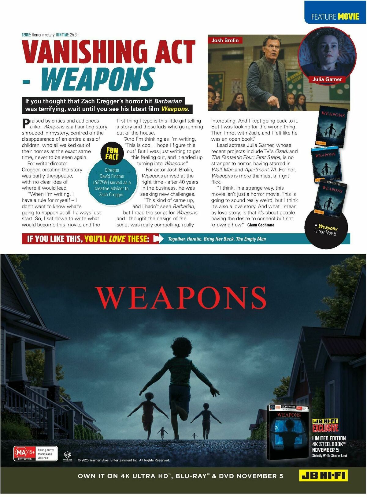 JB Hi-Fi Magazine October Catalogues from 1 November