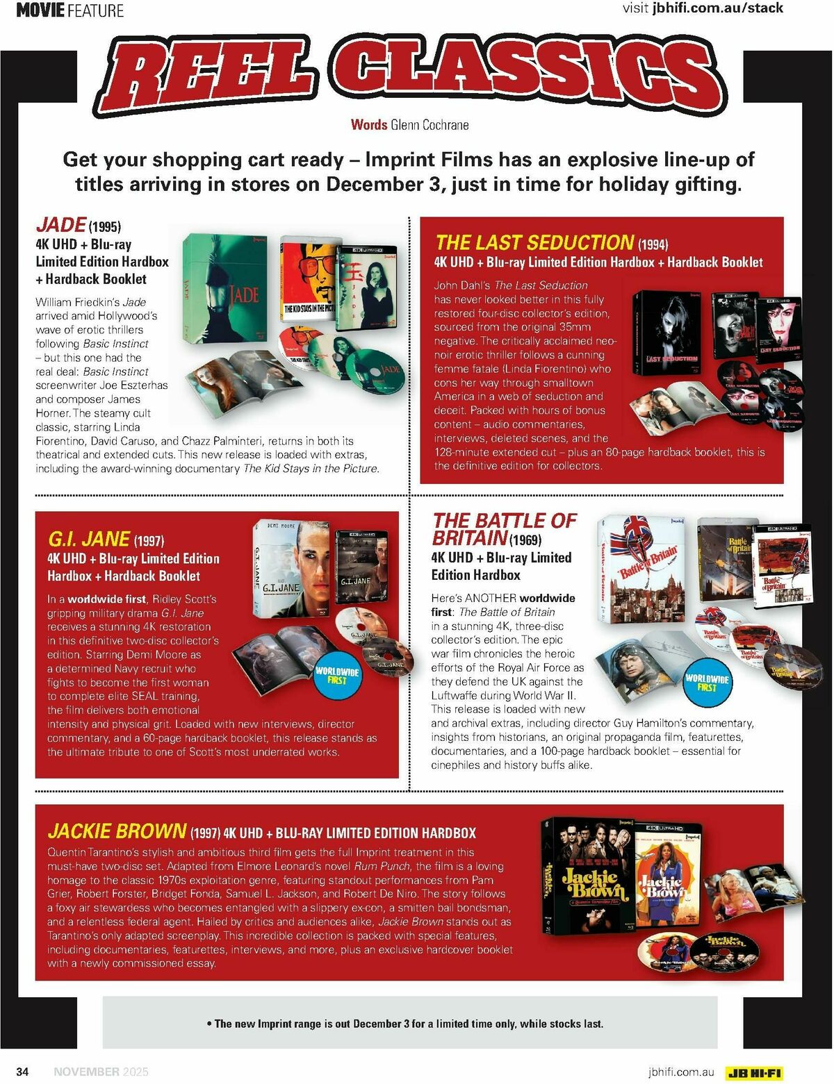 JB Hi-Fi Magazine October Catalogues from 1 November