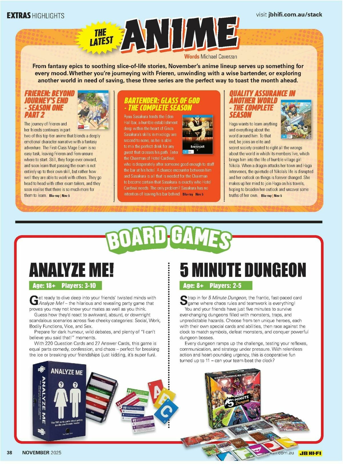 JB Hi-Fi Magazine October Catalogues from 1 November