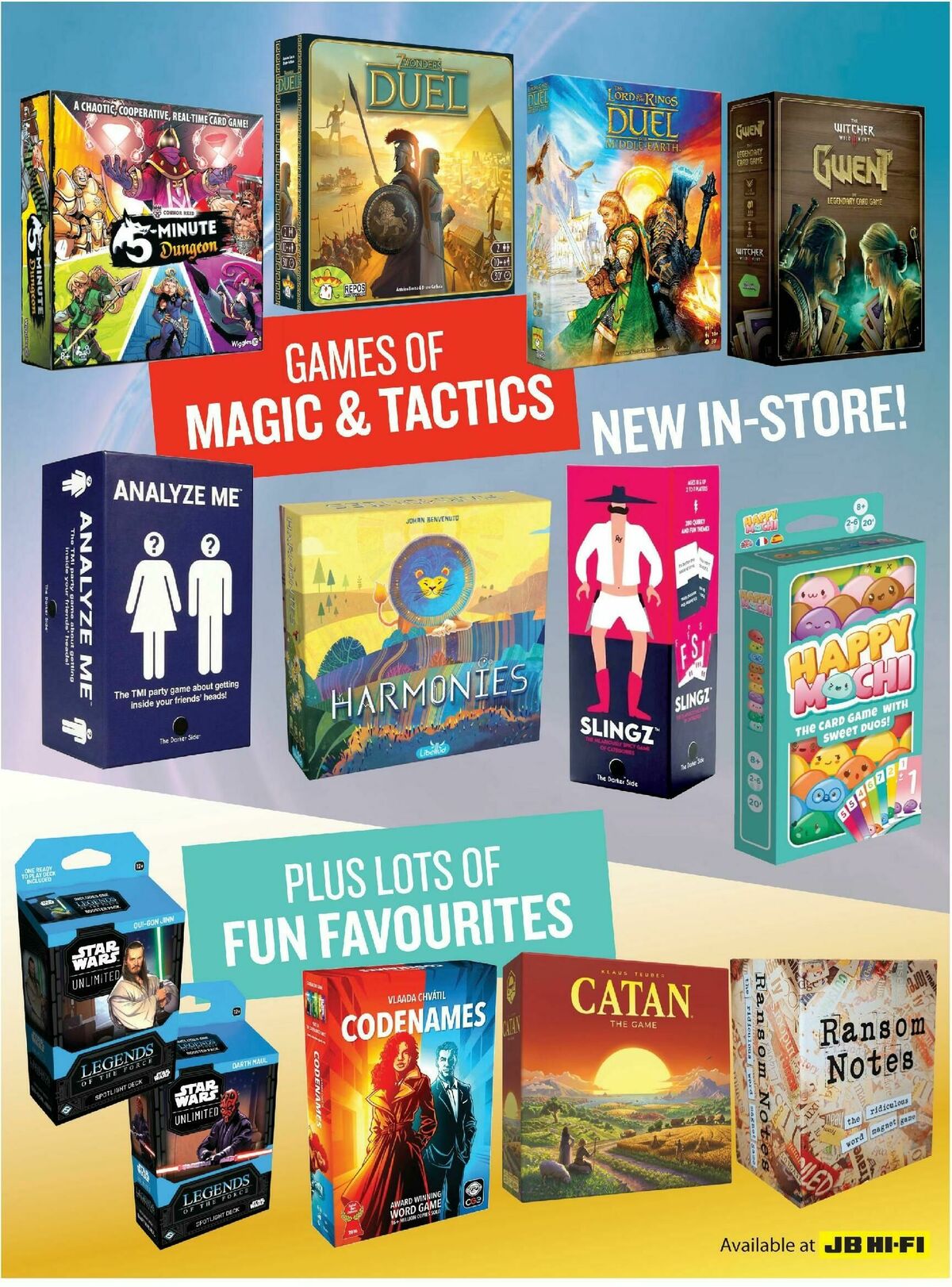 JB Hi-Fi Magazine October Catalogues from 1 November