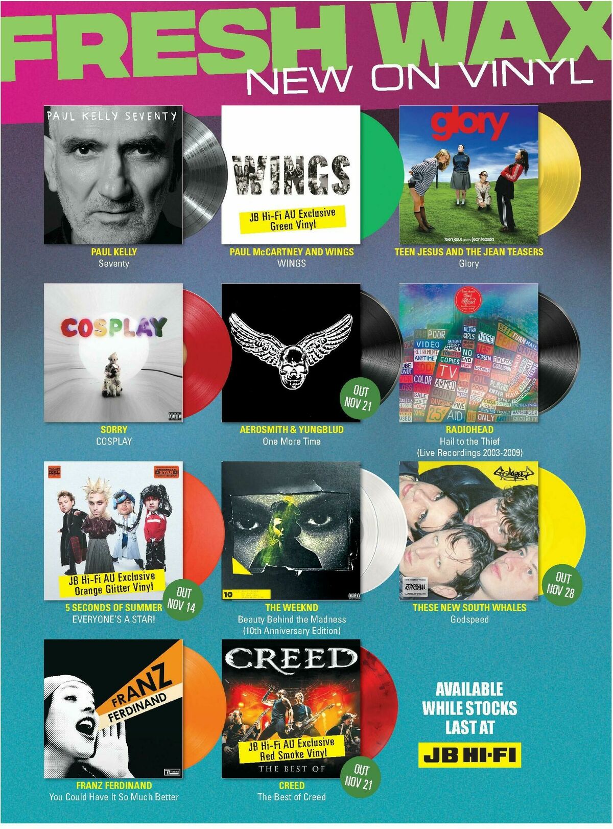 JB Hi-Fi Magazine October Catalogues from 1 November