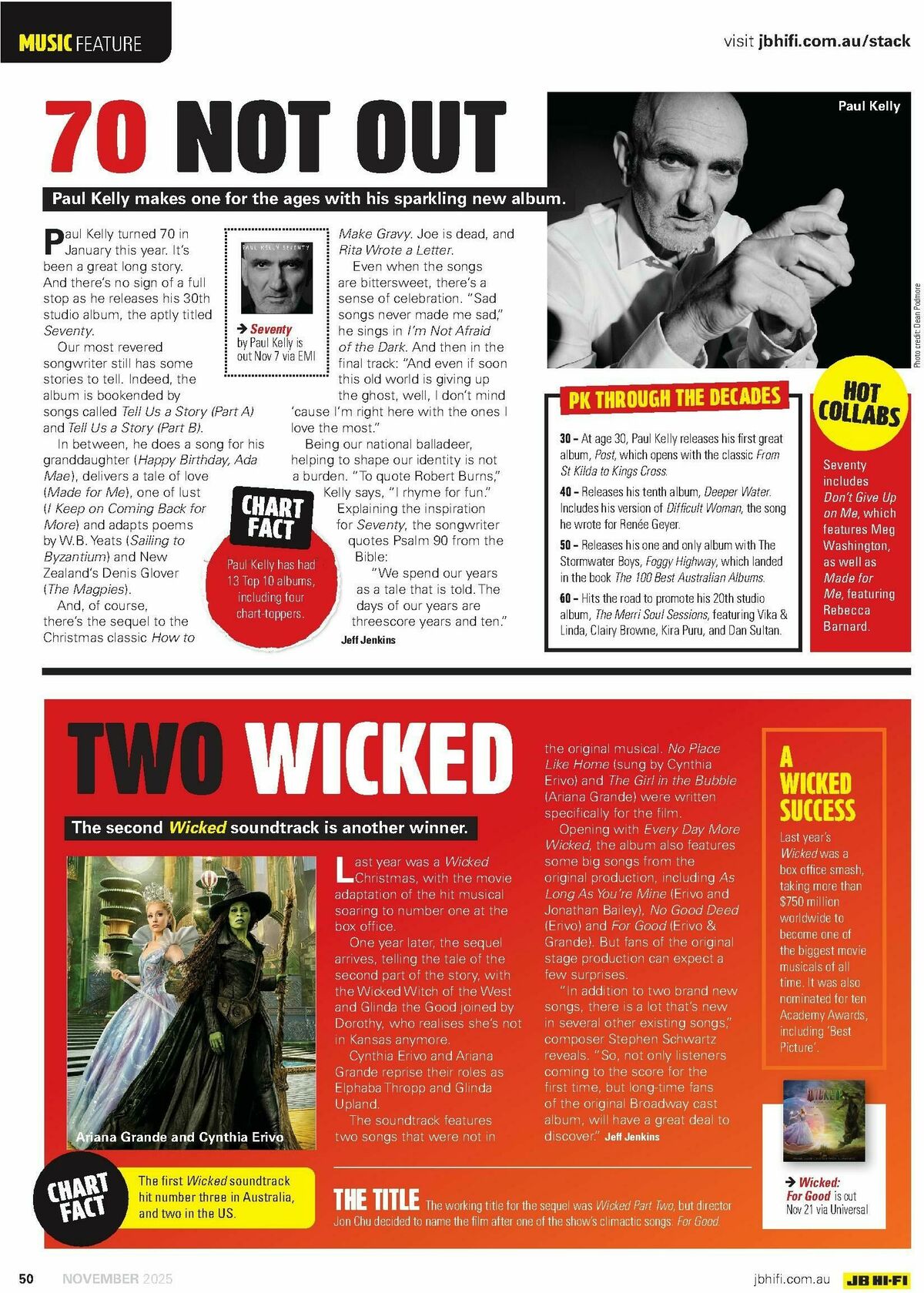 JB Hi-Fi Magazine October Catalogues from 1 November