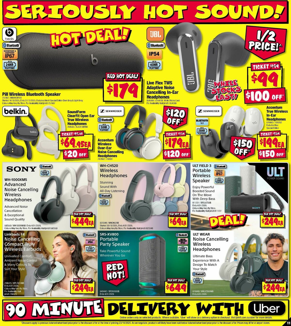 JB Hi-Fi Catalogues from 6 November
