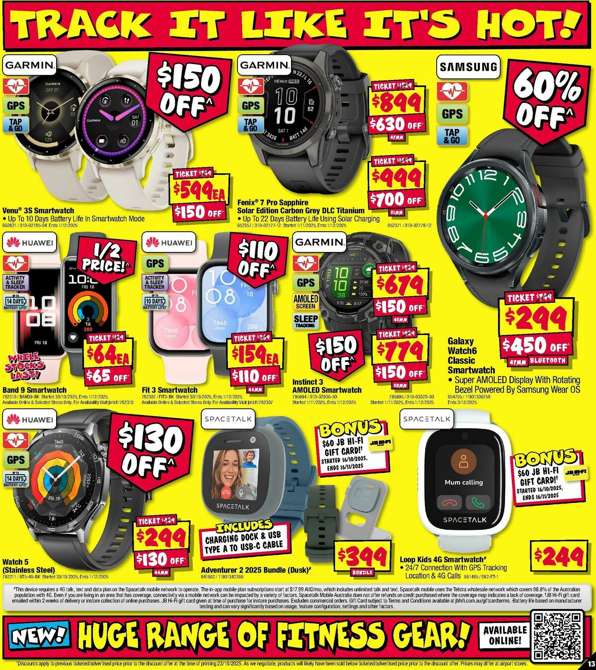 JB Hi-Fi Catalogues from 6 November