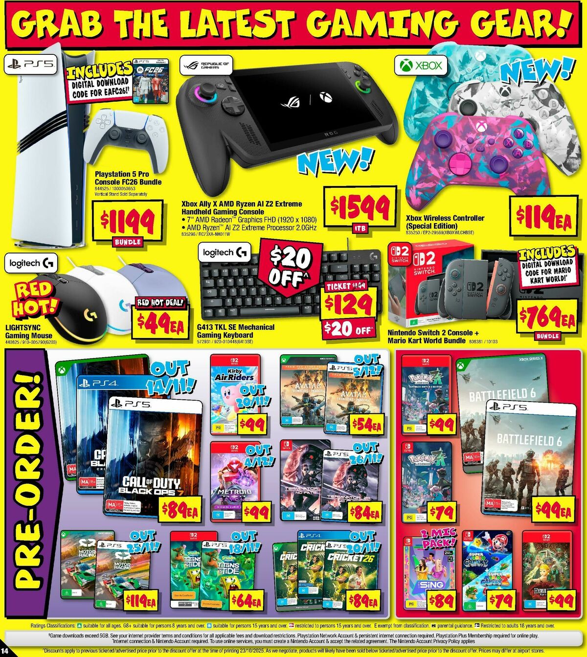 JB Hi-Fi Catalogues from 6 November