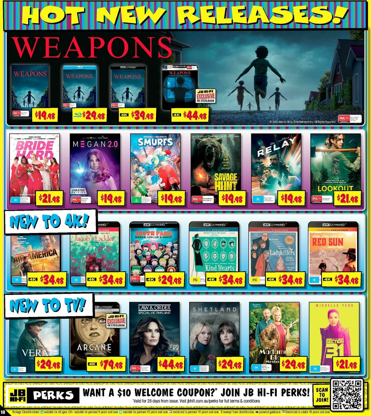 JB Hi-Fi Catalogues from 6 November