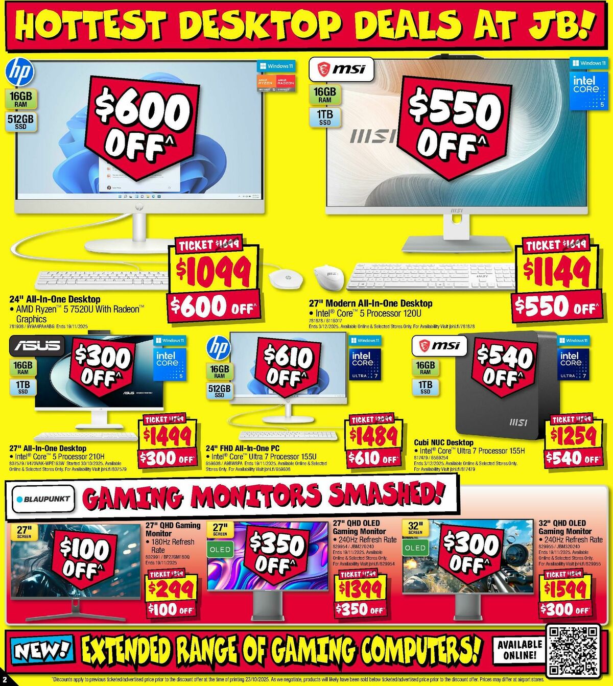 JB Hi-Fi Catalogues from 6 November