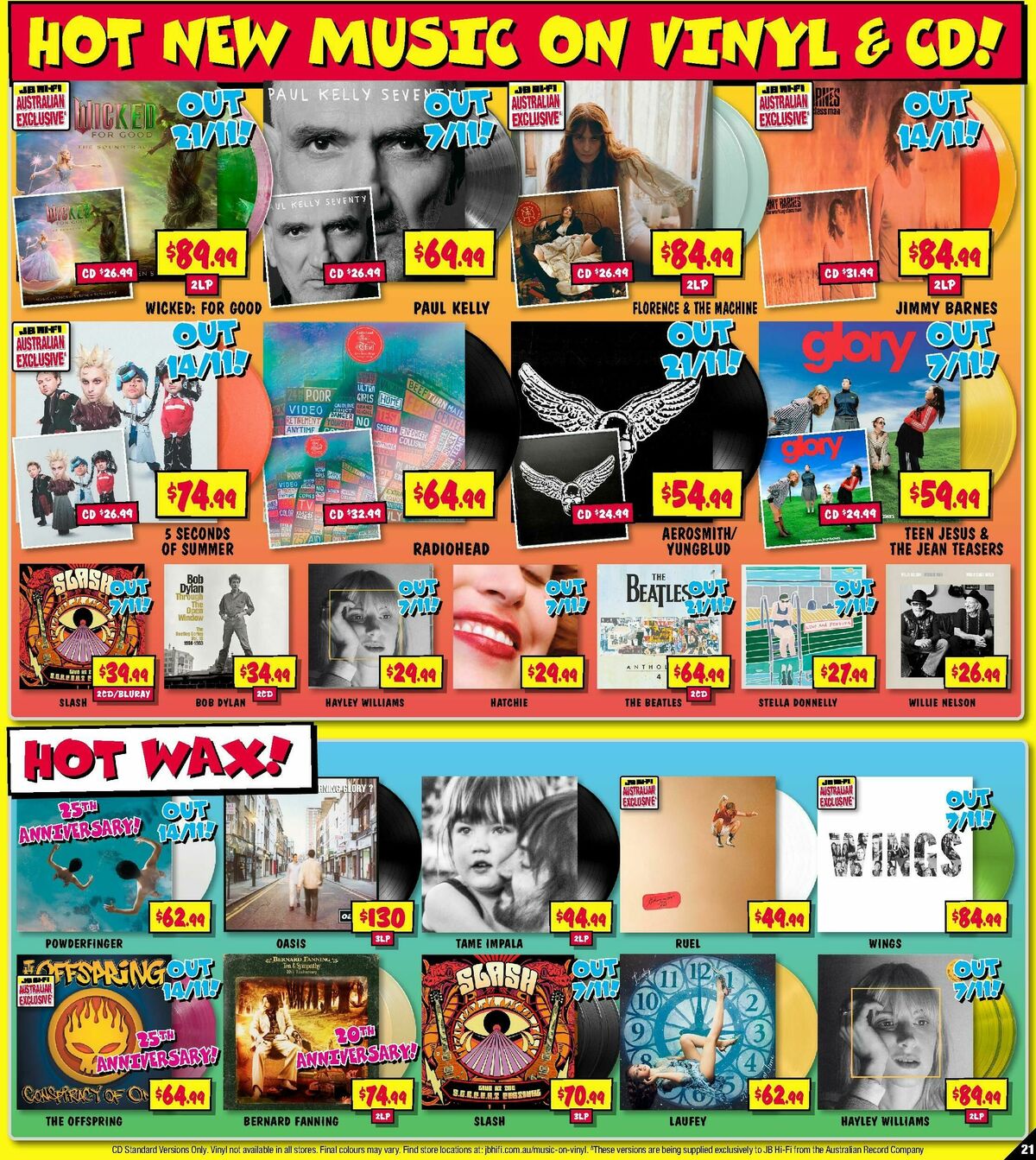 JB Hi-Fi Catalogues from 6 November