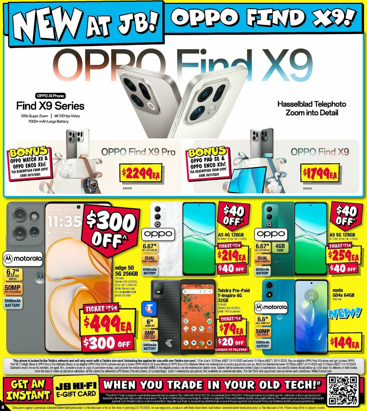 JB Hi-Fi Catalogues from 6 November