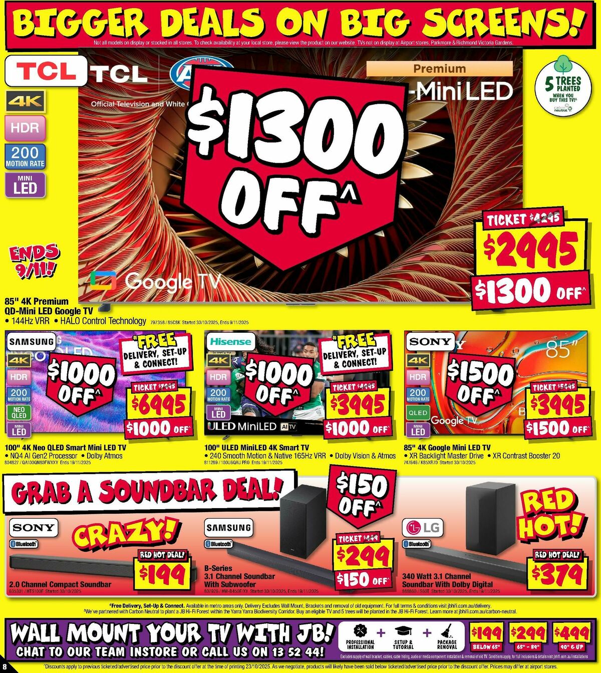 JB Hi-Fi Catalogues from 6 November